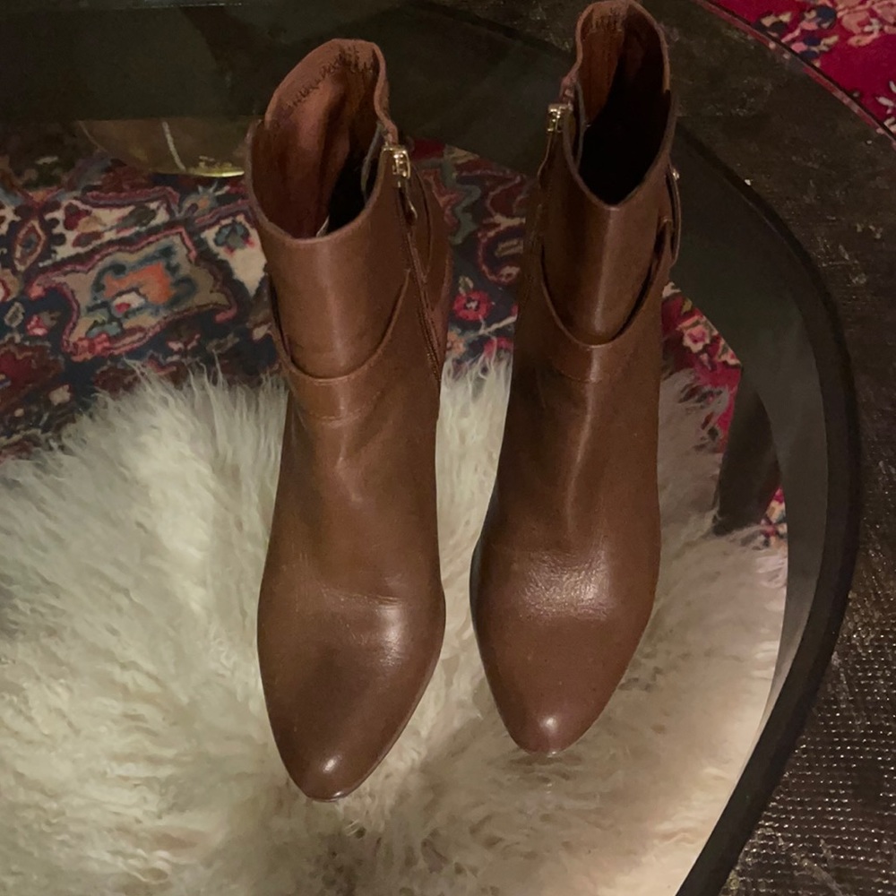 Black House White Market Brown Cute ankle boots